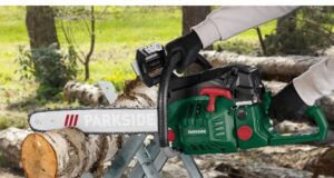 Motosierra de gasolina Lidl