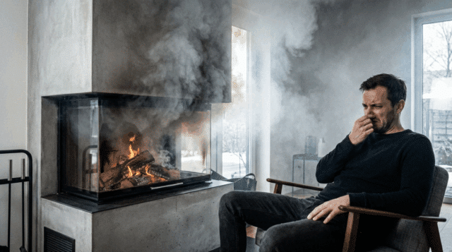 Maderas desaconsejadas chimenea estufa